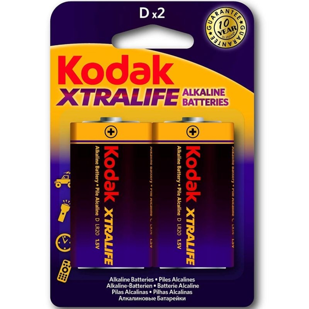 Xtralife Pilas Alcalinas D Lr20 1.5v