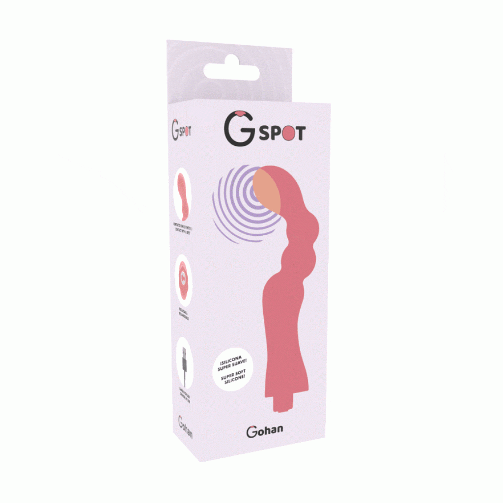 Vibrador Gohan Punto G Light Red