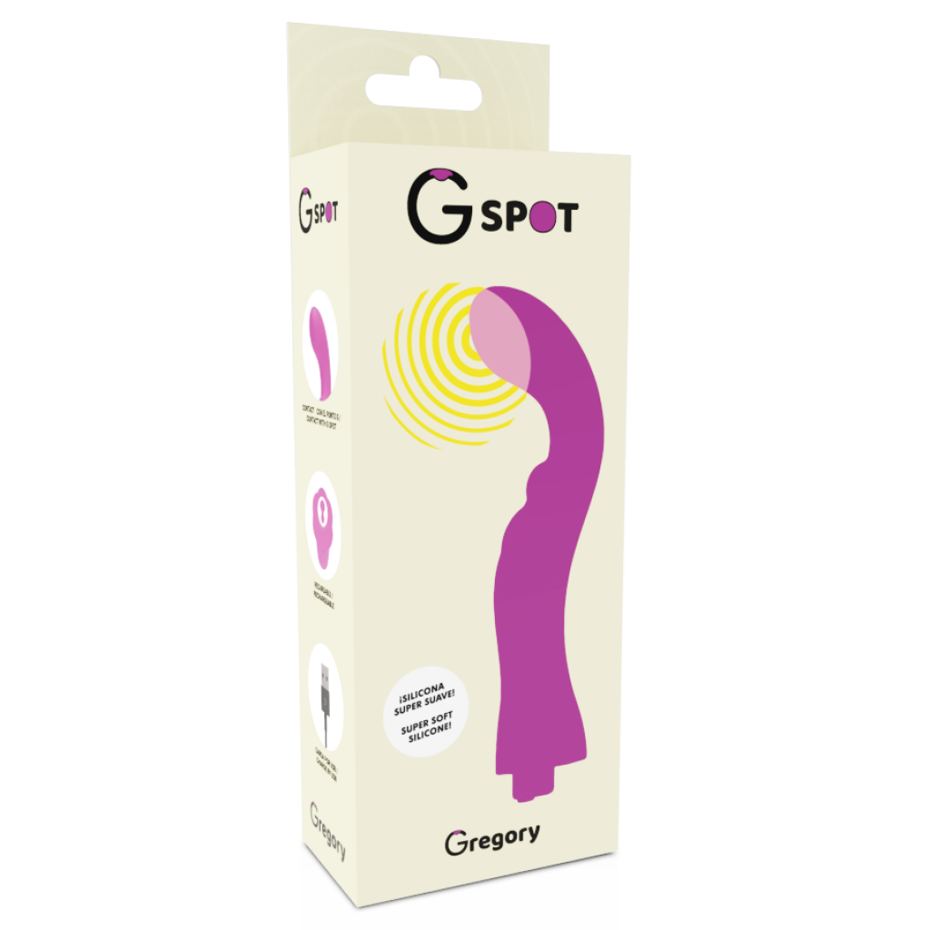 Gregory: Vibrador Punto G Recargable para Sensaciones Únicas