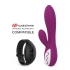 Vibrador Taylor Compatible Con Tecnología Wireless - Color Fucsia