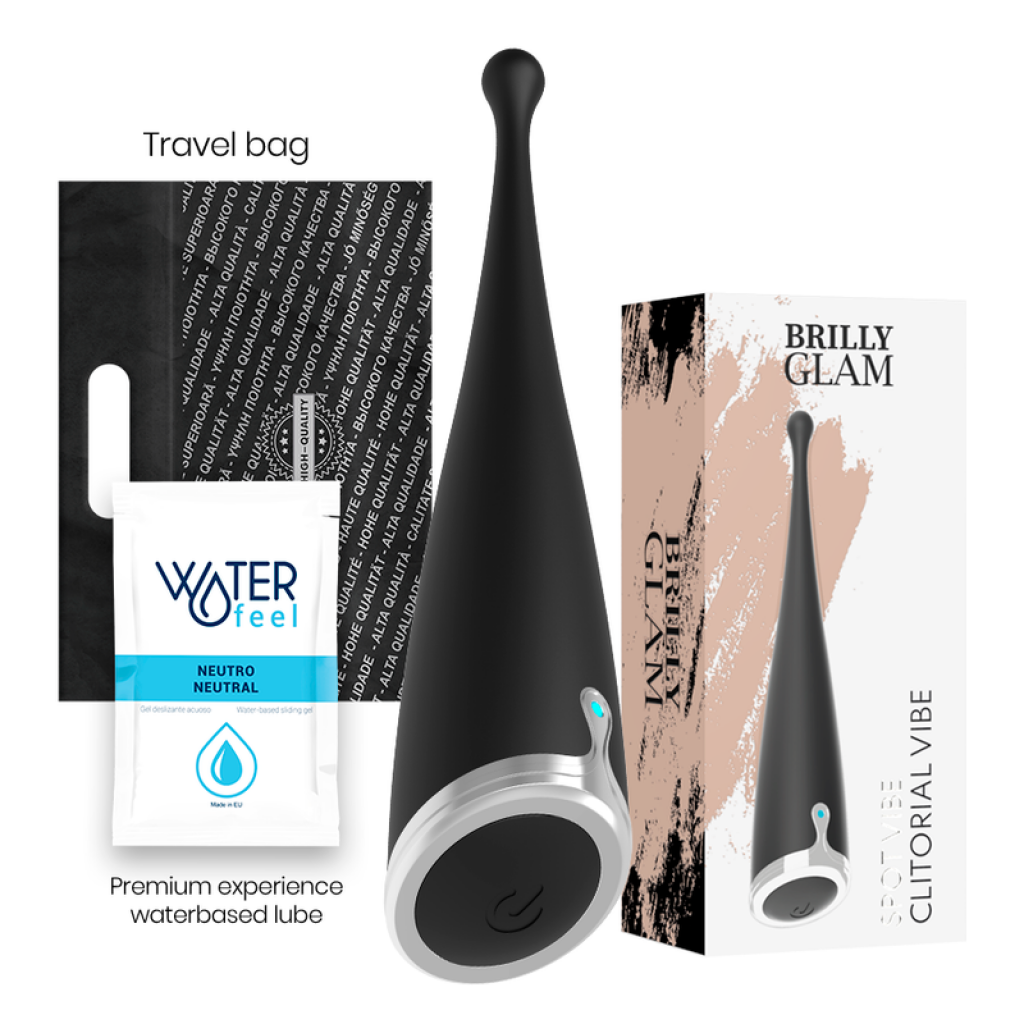 Spot Vibe Vibrador Clitorial Orgásmico Silicona Negro