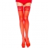 Medias Lycra Antideslizante Rojas - Leg Avenue