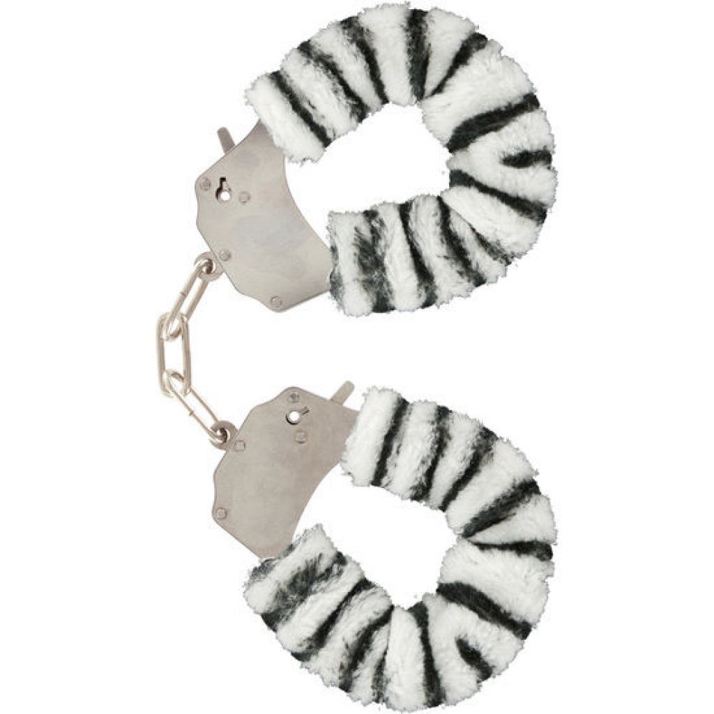 Esposas de Peluche Zebra - Dos Piezas