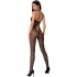 Passion Mujer Bs065 Bodystocking Negro Talla Única