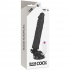 Vibrador Realista Control Remoto Negro 21 cm