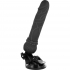 Vibrador Realístico Control Remoto Negro 19.5 Cm