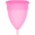 Copa Menstrual de Silicona Rosa Talla L - Stercup