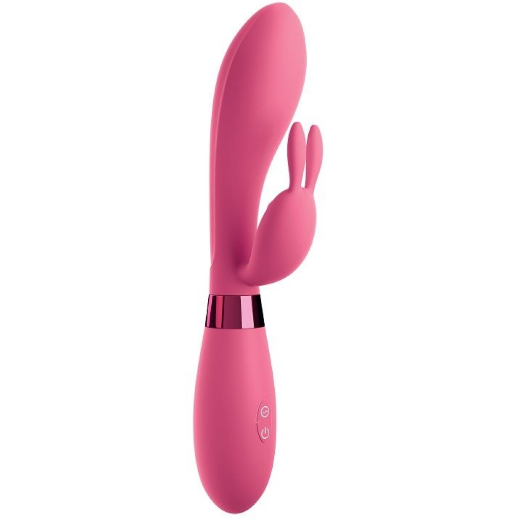 Selfie Silicone Vibrator Rabbit Rosa