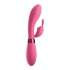 Selfie Silicone Vibrator Rabbit Rosa