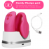 Vibrador de Parejas Chorus con Control Squeeze - Rosa