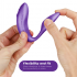 Vibrador Chorus Para Parejas Con Control Squeeze Lila