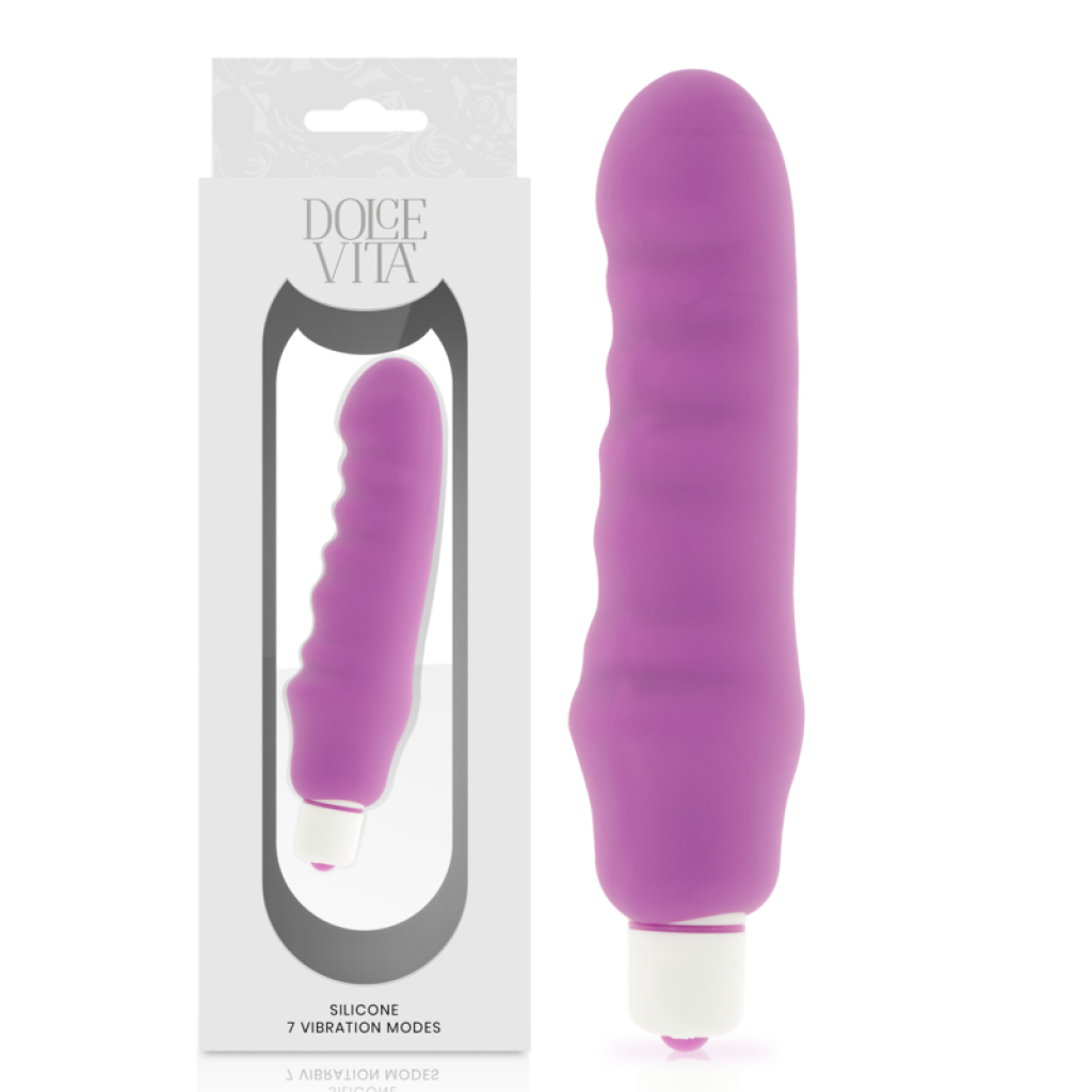 Genius Vibrador Silicona Lila