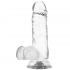 Dildo Realista Transparente 15.5 cm - O 3.5 cm