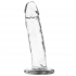 Dildo Transparente 18 Cm