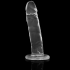 Dildo Transparente 18 Cm