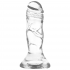 Clear Dildo Transparente - 12 Cm