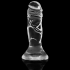 Clear Dildo Transparente - 12 Cm