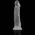 Dildo Transparente Clear X Ray - 19 cm