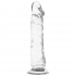 Dildo Transparente X Ray: 21 cm de Placer Realista