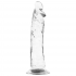 Dildo Transparente X Ray: 21 cm de Placer Realista