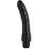 Vibrator De Gelatina Negro 20 Cm