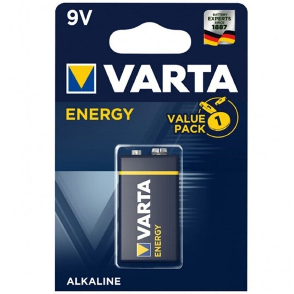 Pila Alcalina 9V LR61 de Energy