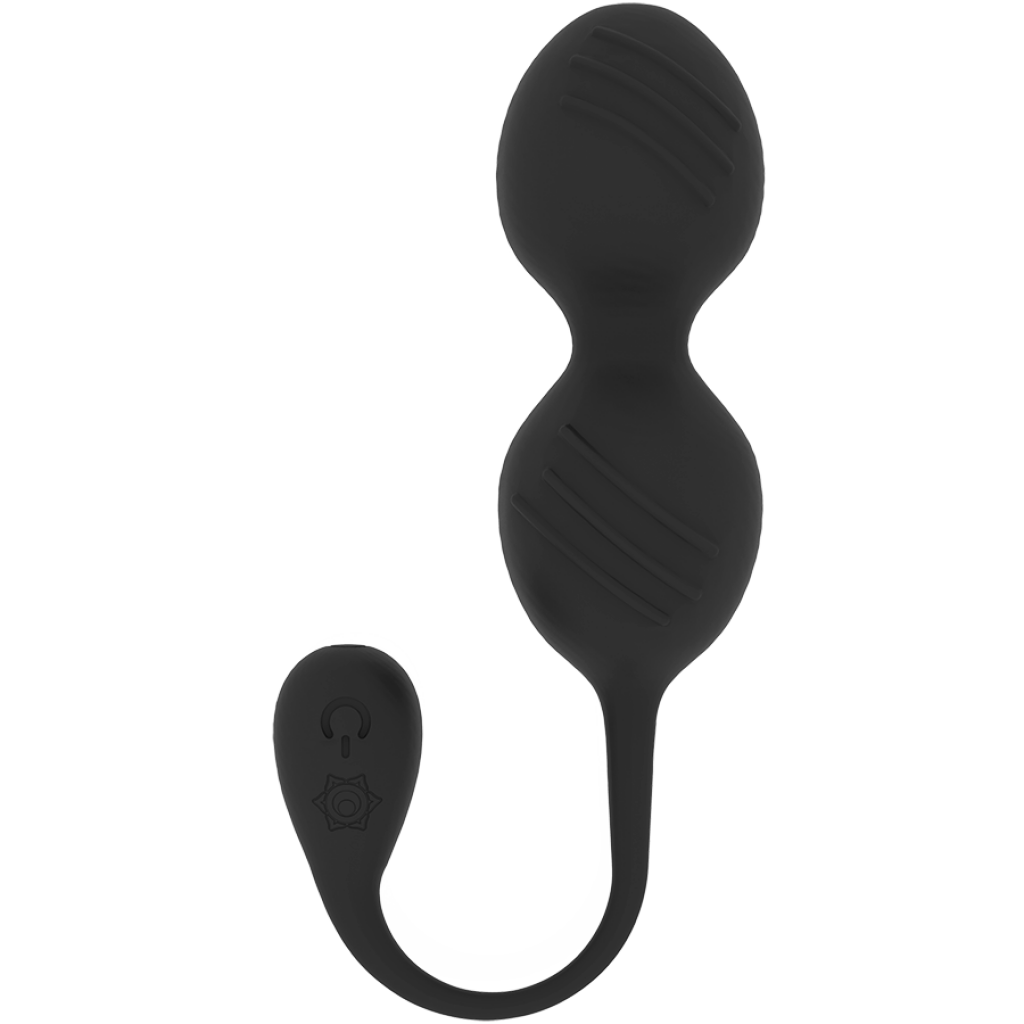 Ritual Nisha - Bolas Kegel Recargables Vibradoras Negro