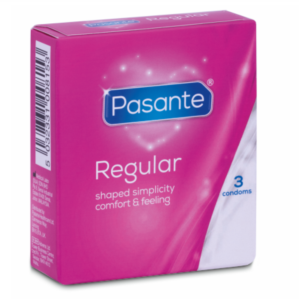 Condones Pasante Regular - 3 Unidades