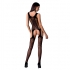 Bodystocking BS072 de Passion en Talla Única Negro