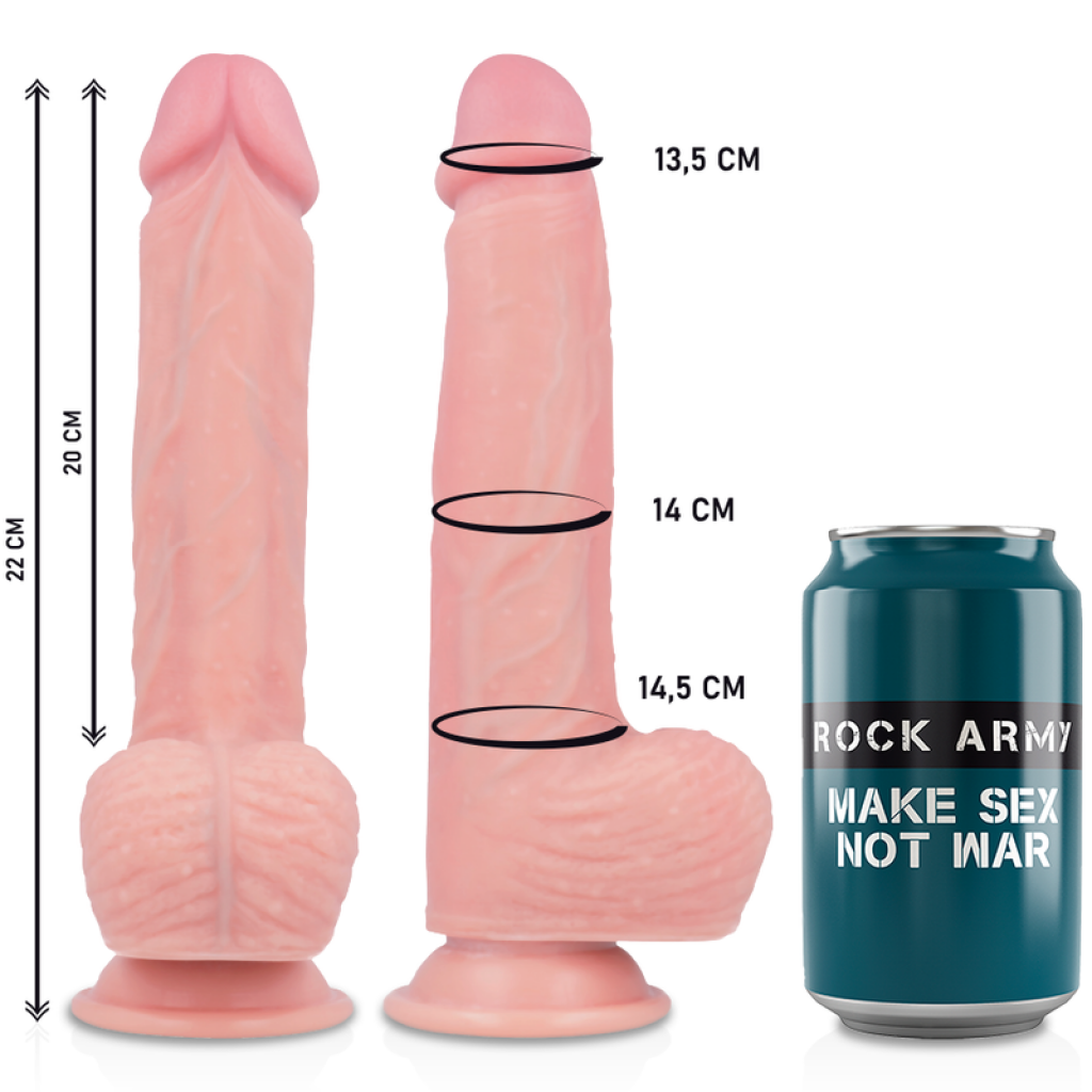 Rotador y Vibrador Hawk Rockarmy - 22 cm