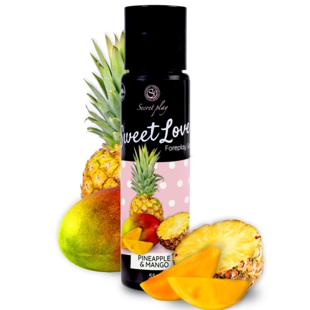 Secretplay Gel Sweet Love Sabor Mango y Piña 60 ml