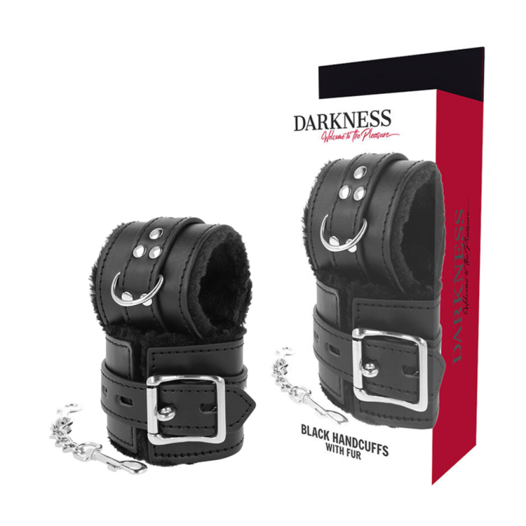 Esposas BDSM Forradas Darkness en Negro