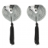 Cubre Pezones de Plata Coquette Chic Desire