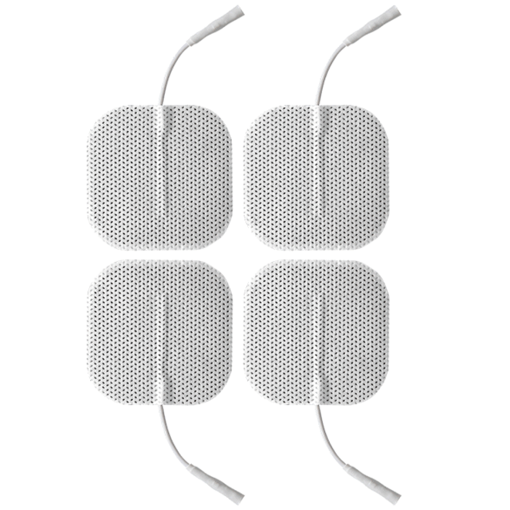 4 ElectraPads con Conector para Electro-Sexo