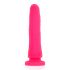 Dildo Rosa de Silicona Médica - 20 cm