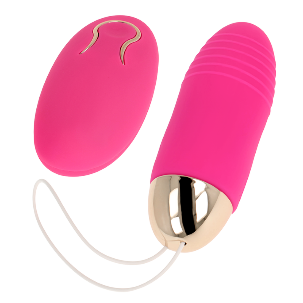 Huevo Vibrador Control Remoto Ohmama Rosa