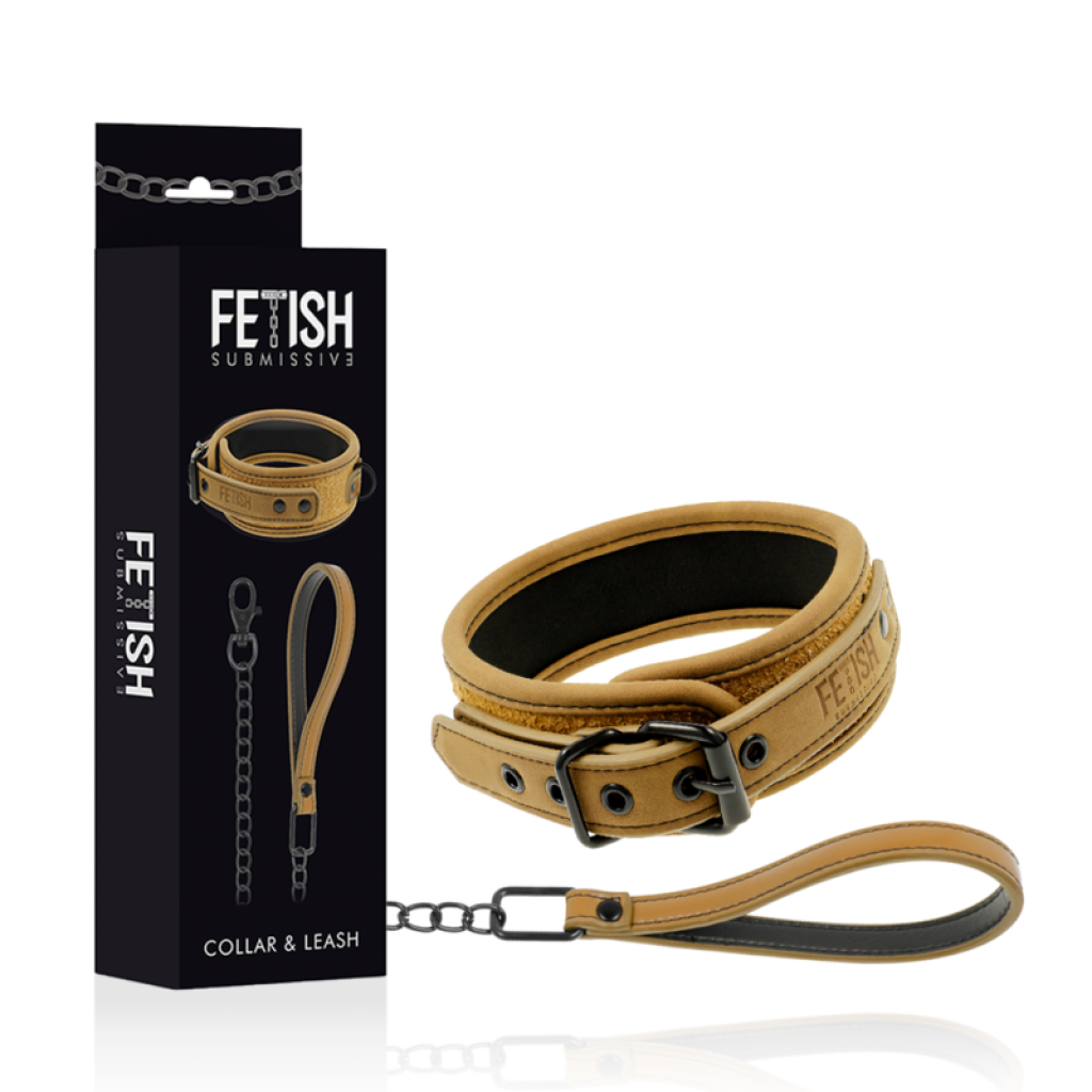 Collar con Cadena Fetish Submissive Origin