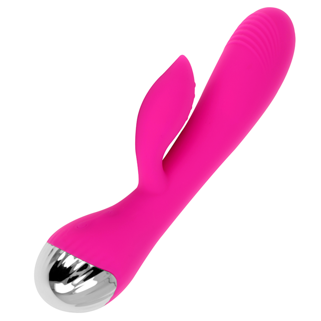 Vibrador Recargable con Rabbit - 10 Modos de Vibración