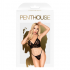 Set de Dos Piezas Doble Spice Penthouse Negro S/M