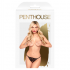 Tanga Con Abertura Penthouse Hot Getaway Negro L/XL