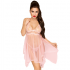 Penthouse Naughty Doll Babydoll Rosa L/XL