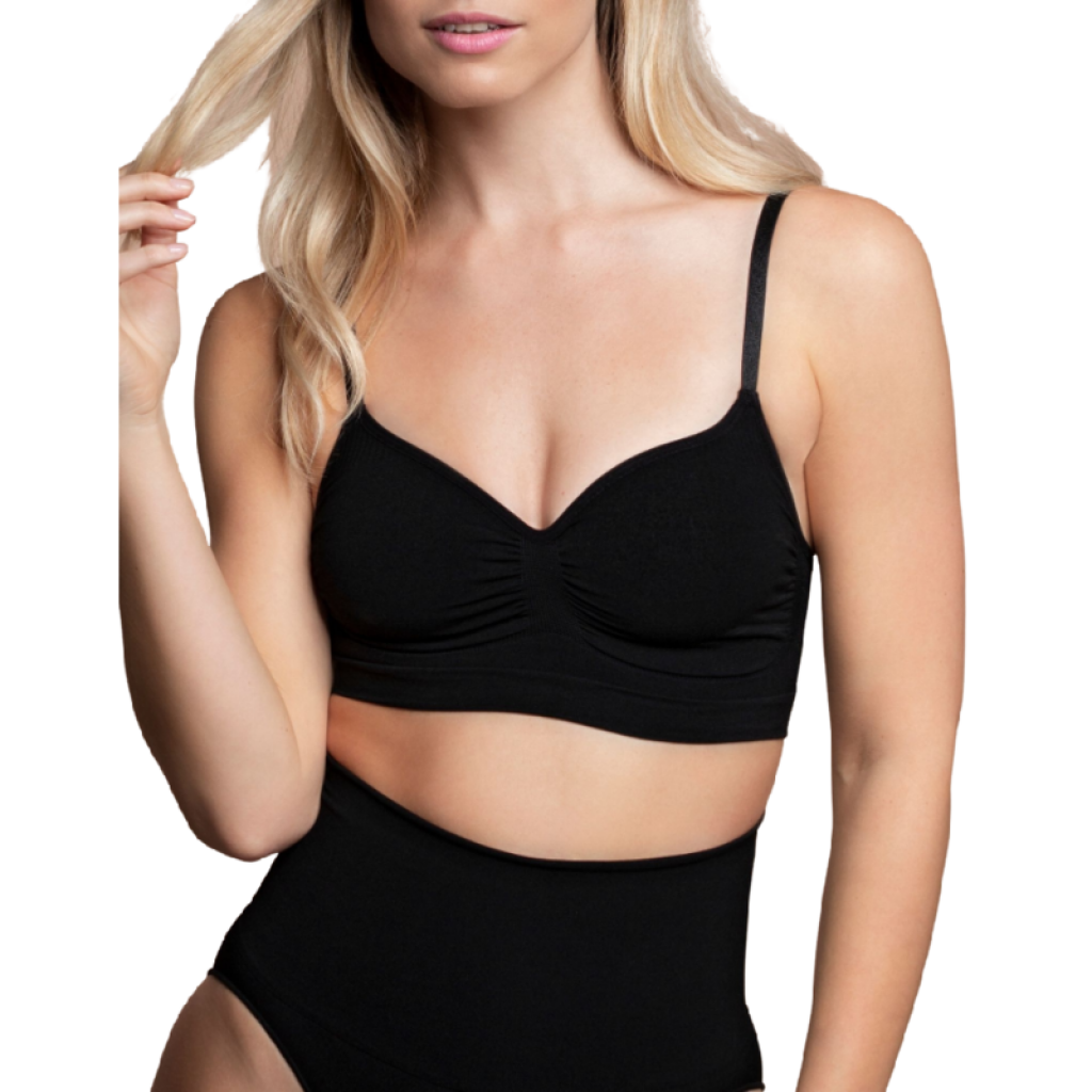 Bye-bra Medium Control Sujetador Sin Costuras Negro Talla L