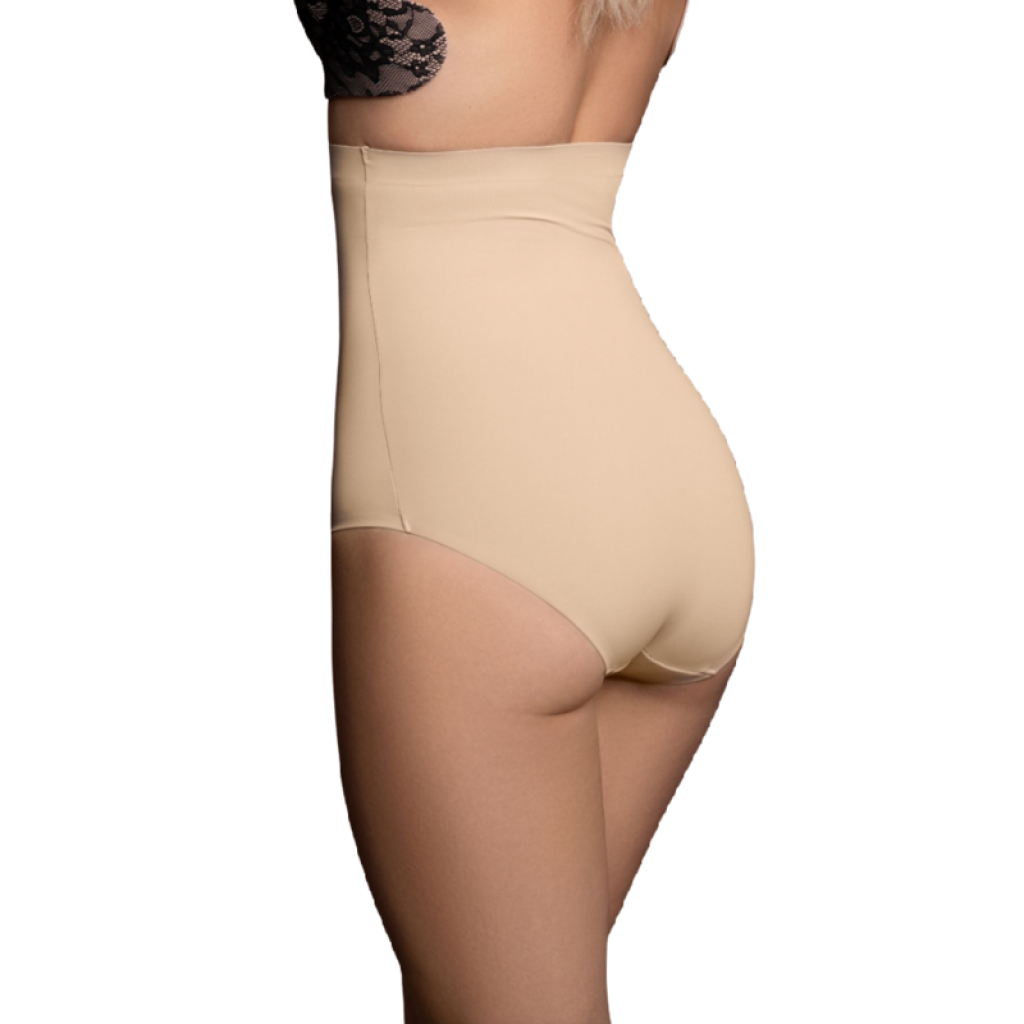 Bye-bra Faja Sin Costuras Estilo Panties Beige - Talla M