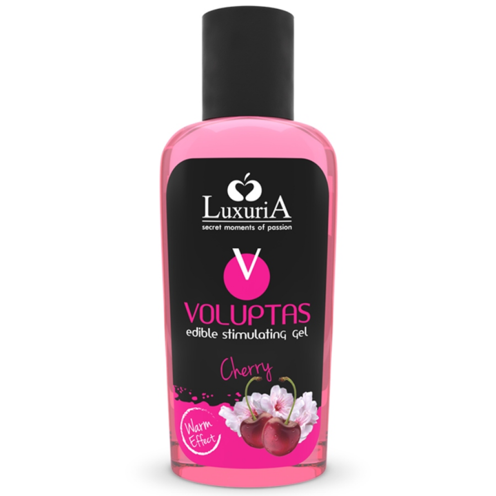 Gel de Masaje Comestible Voluptas Efecto Calor Cereza 100 ml