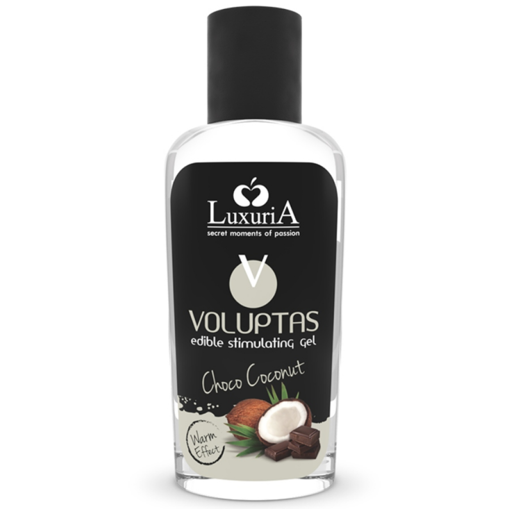 Gel de Masaje Comestible Voluptas Efecto Calor Coco y Crema 100 ml