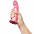 Fleshlight Dildo Curvado - Oro en Rose (L)