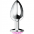 Plug Anal con Cristal Rosa Ohmama L