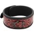 Begme Red Edition Collar Cuero Vegano con Forro de Neopreno