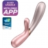 Vibrador Satisfyer Hot Lover - Rosa & Beige