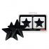 Cubre Pezones Estrellas Negras de Coquette Chic Desire